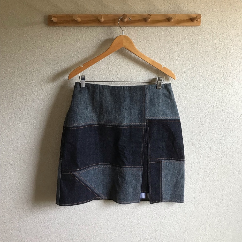 Anthropologie Denim Skirt